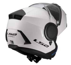 LS2 FF902 SCOPE II SOLID GLOSS WHITE-06