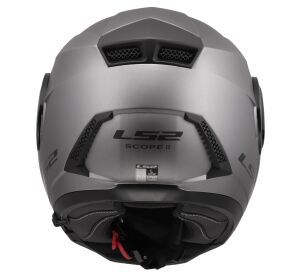 LS2 FF902 SCOPE II SOLID MATT TITANIUM-06