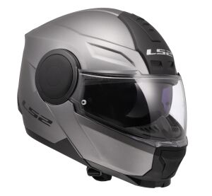 LS2 FF902 SCOPE II SOLID MATT TITANIUM-06