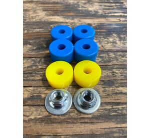 FASST 4 Blue Compression, 2 Yellow Rebound, 2 Washers, 2 Nuts