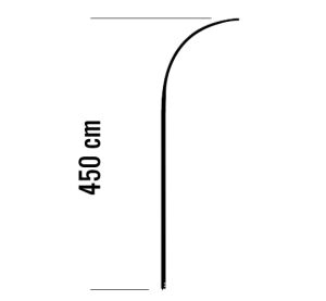 Rod Aluminum 450cm