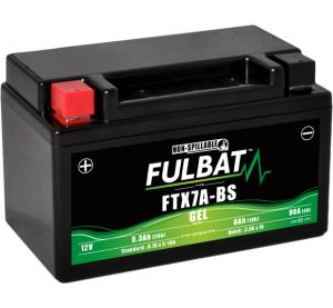 FULBAT GEL Battery 12V/6Ah (FTX7A-BS) LINHAI BUCK 125