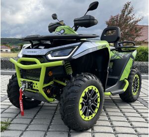 GRAPHIC STICKER KIT for Segway Snarler AT6-L green neon