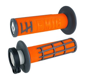 ODI GRIPS EMIG 2.0 - V2 LOCK-ON Grip ORANGE/Graphite