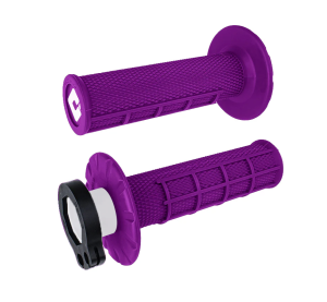 ODI GRIPS PRO MX Lock-on v2 EMIG 4-Stroke Purple