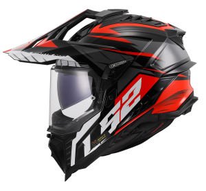 LS2 MX701 EXPLORER SPIRE BLACK TITANIUM RED-06