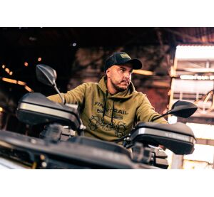 Finntrail Hoody ATV skull Khaki