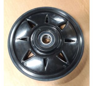 WHEEL 9&quot; WITH RUBBER