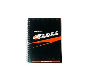 MAXIMA A4 SPIRAL NOTEBOOK / BLACK