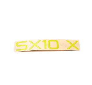 SX10 X DECAL (GREEN 64 INCH)
