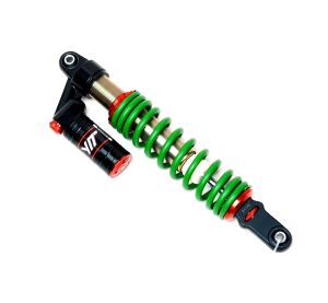 REAR SHOCK ABSORBER (OIL-AIR), RED