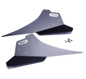 XRW NUMBER PLATE RACING BLACK -  CAN-AM MAVERICK X3 XRS