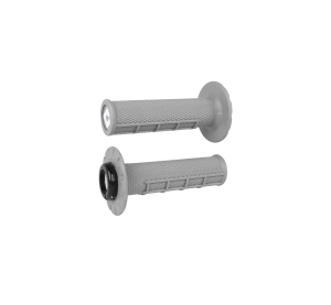 ODI GRIPS Half-Waffle V2.1 ATV MX Grip 125mm Soft-Grey/Black
