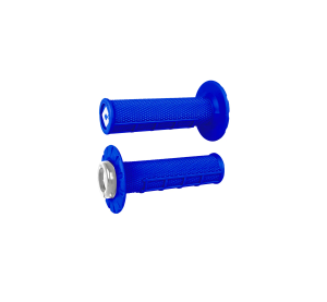 ODI GRIPS Half-Waffle V2.1 ATV MX Grip 125mm Bright Blue/Silver