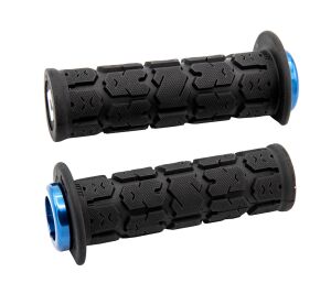 ODI GRIPS Rogue ATV Lock-on v2.1, 125 mm, Black/Blue clamps