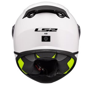 LS2 FF812 KID SOLID WHITE