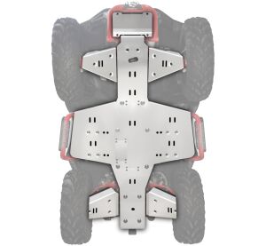 XRW SKID PLATES KIT ALU - SEGWAY SNARLER AT6 S