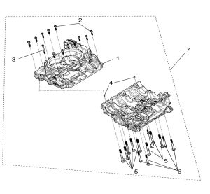 Crankcase sub-assembly