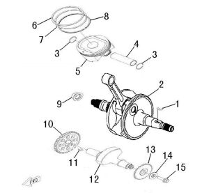 CRANKSHAFT COMP