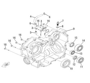 RIGHT CRANKCASE