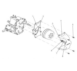 HIGH-POWER CLUTCH STAND ASSY