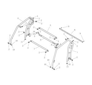 FRAME ROOF