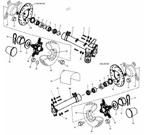 WHEEL REAR（FOR EUROPE AND MECHANICAL BRAKE）