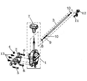 SHIFT ROD