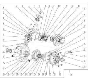 REAR GEAR-BOX