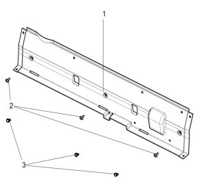 SEAT LOWER REAR GUARD