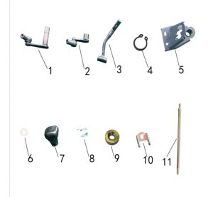 Winch and gear shifter