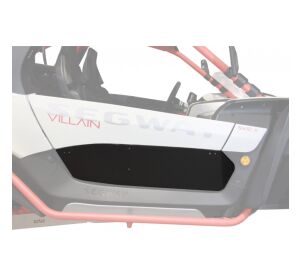 XRW LOWER DOOR PANELS BLACK - SEGWAY VILLAIN SX10