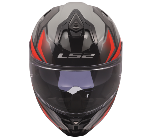 LS2 FF817 CHALLENGER II VIPER GREY RED