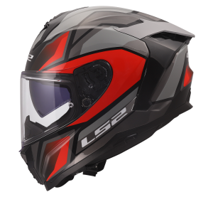 LS2 FF817 CHALLENGER II VIPER GREY RED