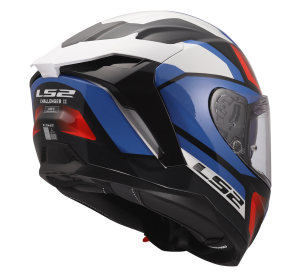 LS2 FF817 CHALLENGER II VIPER WHITE BLUE RED