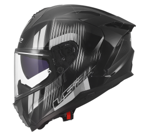 LS2 FF817 CHALLENGER II NITRO BLACK GREY