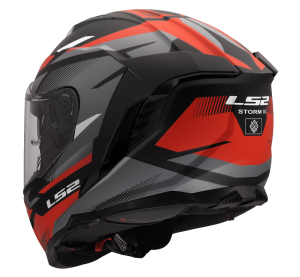 LS2 FF818 STORM III KOMAI BLACK RED