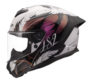 LS2 FF820 RAPID III BOHO WHITE BLACK PINK