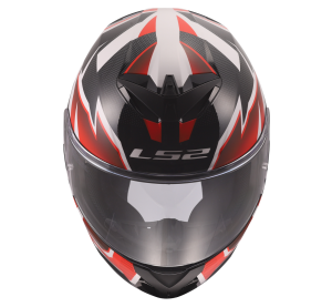 LS2 FF820 RAPID III XTREM WHITE BLACK RED