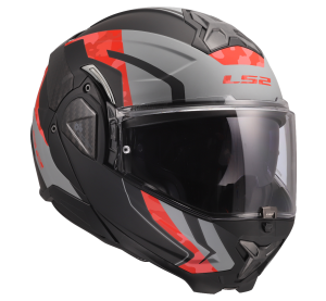 LS2 FF910 ADVANT II GLIDE BLACK GREY RED