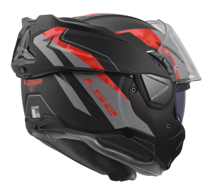 LS2 FF910 ADVANT II GLIDE BLACK GREY RED