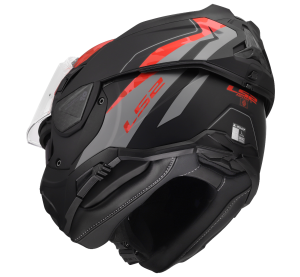 LS2 FF910 ADVANT II GLIDE BLACK GREY RED