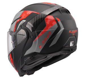 LS2 FF910 ADVANT II GLIDE BLACK GREY RED
