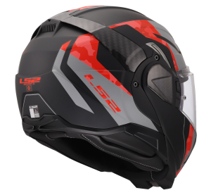 LS2 FF910 ADVANT II GLIDE BLACK GREY RED