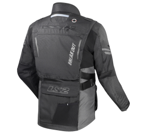 LS2 BREAKOUT MAN JACKET BLACK SMOKE