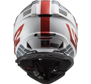 LS2 MX436 PIONEER EVO EVOLVE RED WHITE