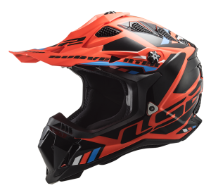 LS2 MX700 SUBVERTER STOMP FLUO ORANGE BLACK-06