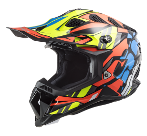 LS2 MX700 SUBVERTER RASCAL GL.BLACK FL.ORANGE