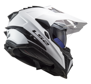 LS2 MX701 EXPLORER SOLID WHITE