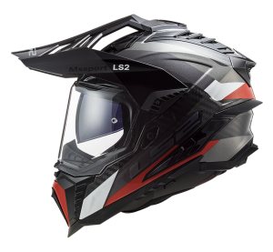 LS2 MX701 EXPLORER C FRONTIER G.TITANIUM RED